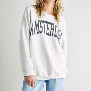 Free People - Original Retro Brand | classic crew sweatshirt